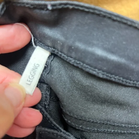 RAG & BONE~ Black Women Stretchy Jeggings/Leggings - Picture 9 of 10